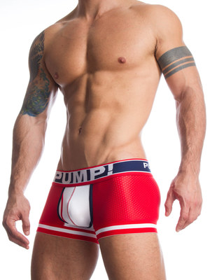 Pump! Touchdown Boxer Fever Red/White