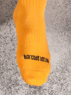 Barcode Football Socks Yellow/Black
