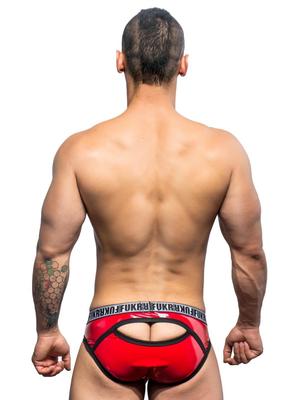 Andrew Christian FUKR Gloss Eclipse Brief Red