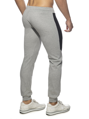 ADDICTED AD-COTTON SPORTS LONG PANTS Heather Grey
