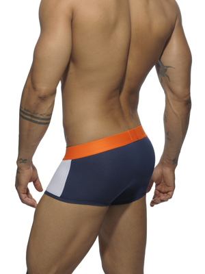 ADDICTED Contrast Mesh Boxer Navy