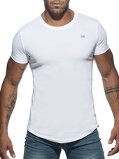 ADDICTED Basic U-Neck T-Shirt Wh