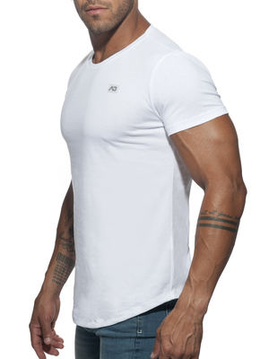 ADDICTED Basic U-Neck T-Shirt White
