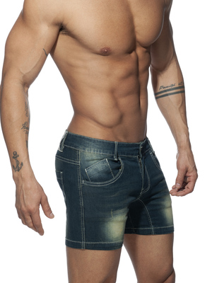 ADDICTED Squat Short Jeans Navy
